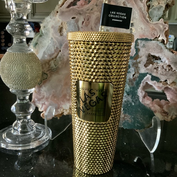 Starbucks Collectible Gold tumbler Las Vegas Limited Edition - Picture 2 of 7